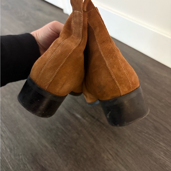 Frank & Oak Suede Ankle Boots - Brown - Picture 2 of 6
